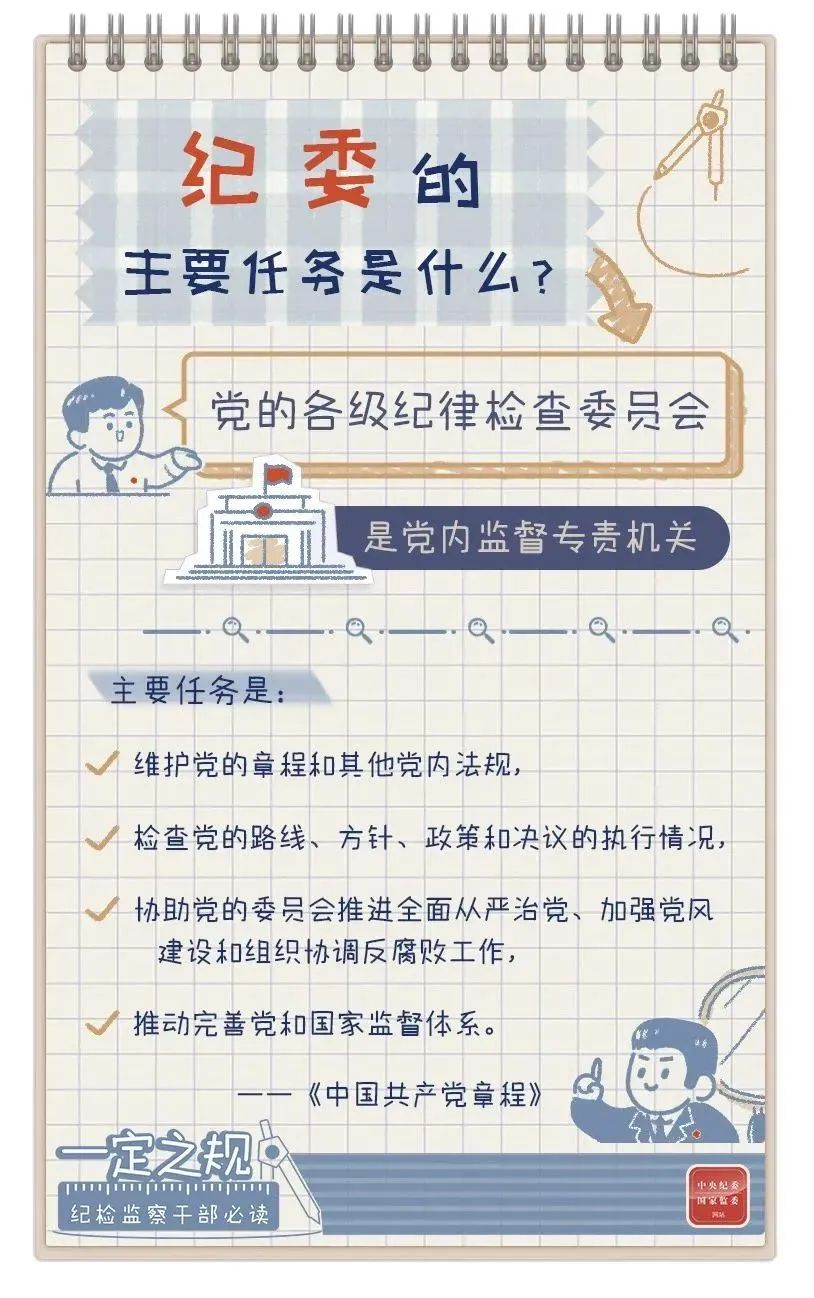 一定之规：纪委的主要任务是什么？